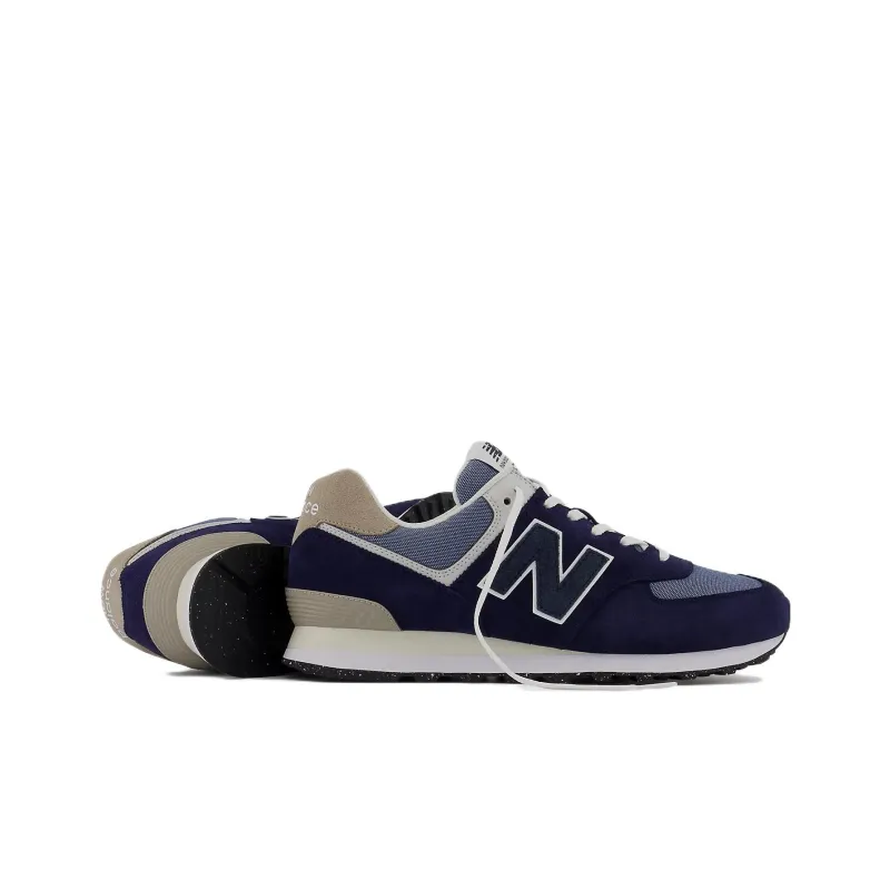 New Balance 574 Navy Grey White-3