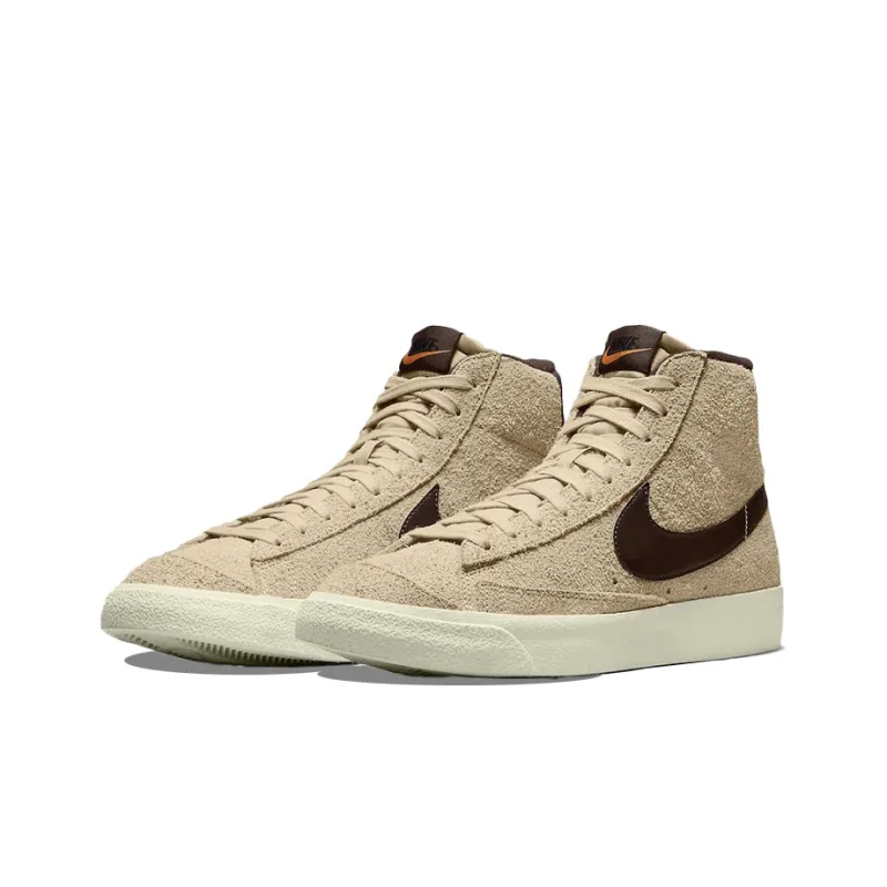 Nike Blazer Mid 77 Premium Rattan Light Chocolate-2