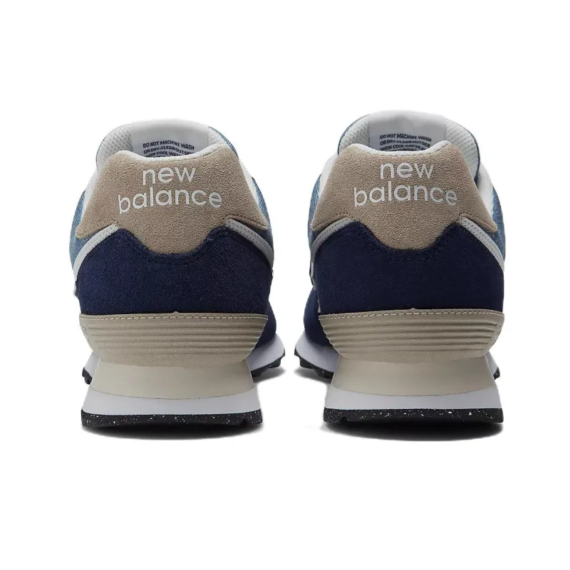 New Balance 574 Navy Grey White-5