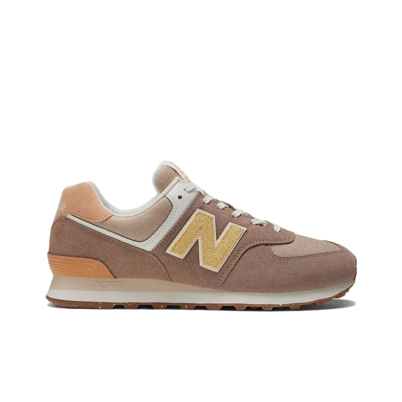 New Balance 574 Light Brown Soft Yellow-1