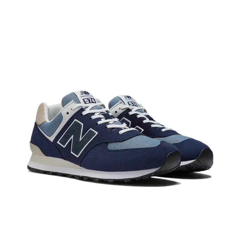 New Balance 574 Navy Grey White-2