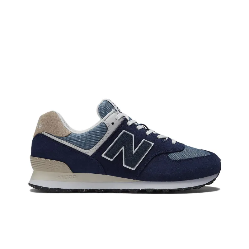 New Balance 574 Navy Grey White-1