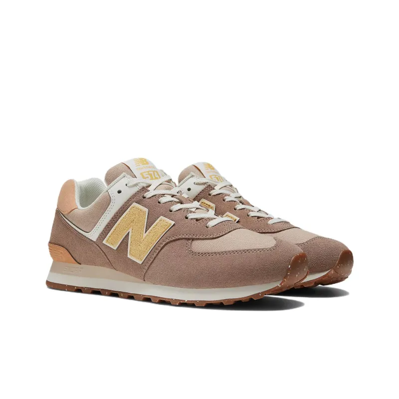 New Balance 574 Light Brown Soft Yellow-2
