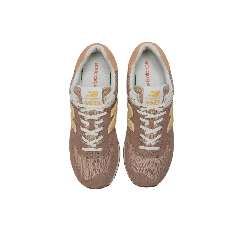 New Balance 574 Light Brown Soft Yellow-3