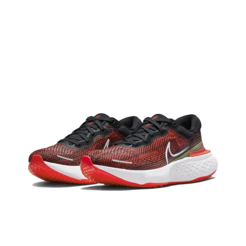 Nike ZoomX Invincible Run Flyknit Black Bright Crimson-2