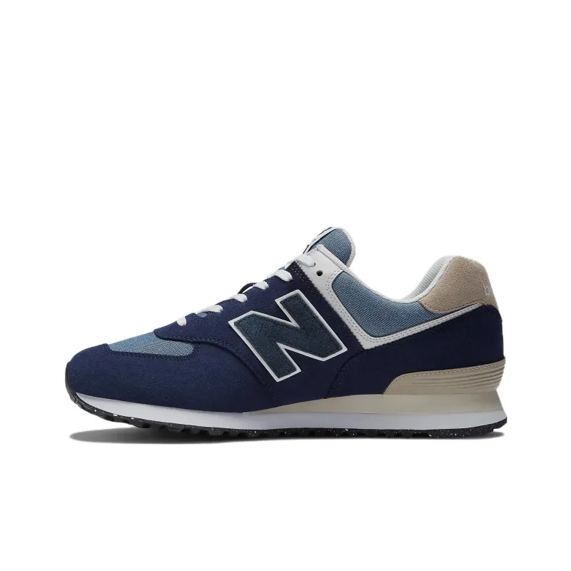 New Balance 574 Navy Grey White-0