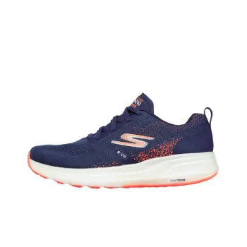 Skechers Go Run Ride 8 Running Shoes Men Low Top Marine Blue/Coral