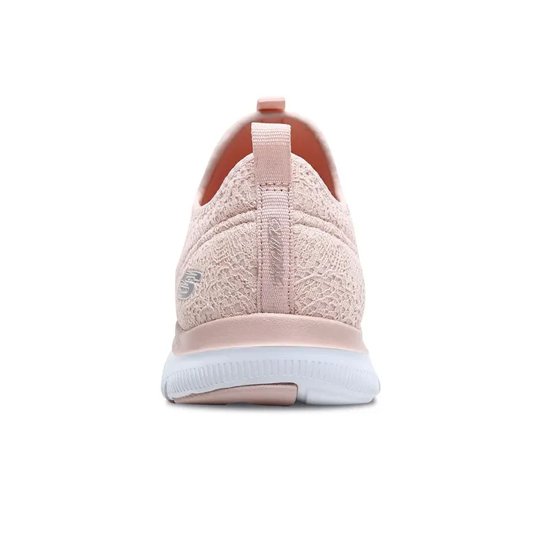 Skechers Flex Appeal 2.0 Casual Shoes Women's Low-Top Peach Pink-3