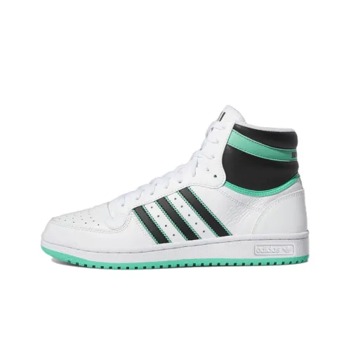 Adidas Top Ten RB Cloud White Core Black Hi-Res Green