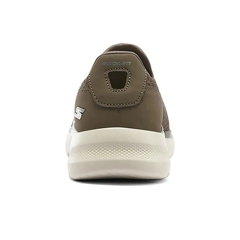 Skechers Go Walk 6 Shock Absorbers Slip Resistant, Abrasion Resistant, Breathable Low Top Casual Shoes Men's Taupe-3