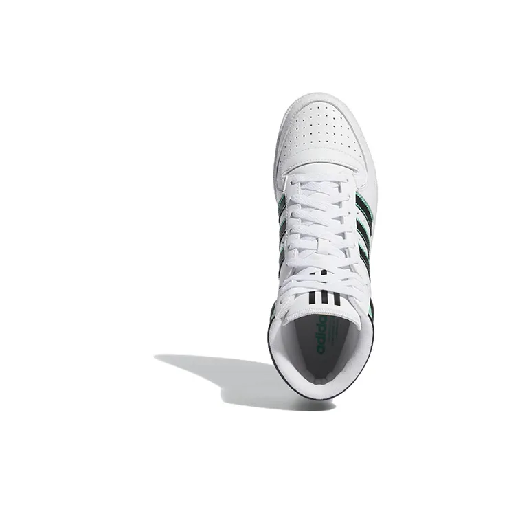 Adidas Top Ten Rb Cloud White Core Black Hi Res Green-3