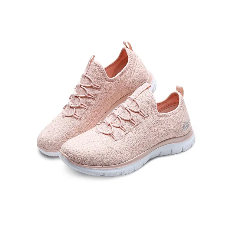 Skechers Flex Appeal 2.0 Casual Shoes Women's Low-Top Peach Pink-2