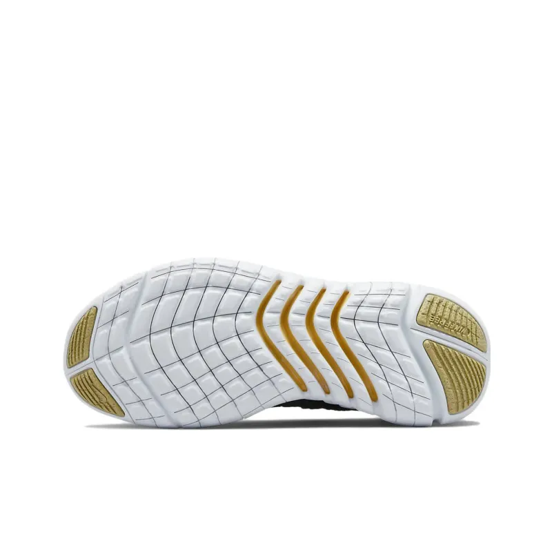 Nike Free Run 5.0 Next Nature 'Dark Smoke Grey Metallic Gold Coin' Women's-4