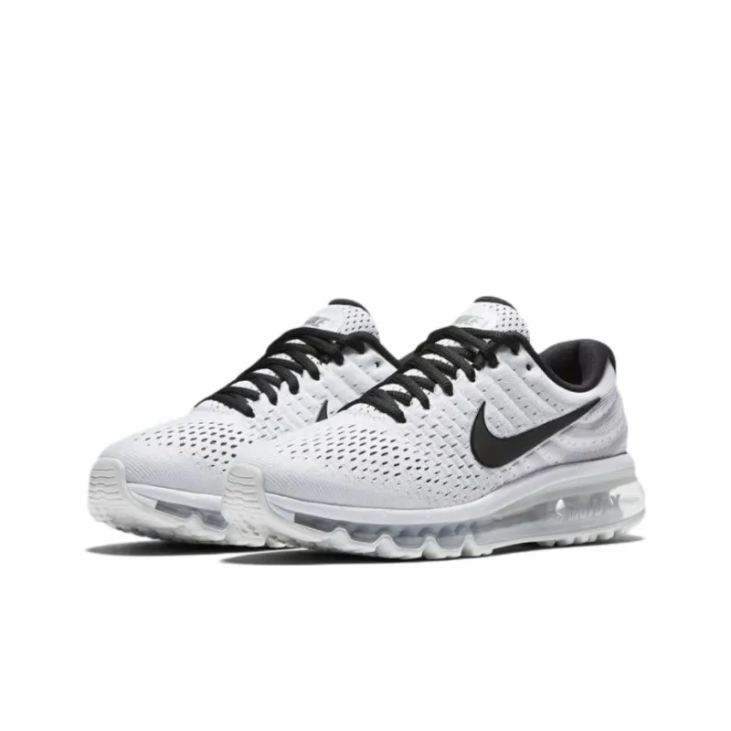 Nike Air Max 2017 White Black Women's-2