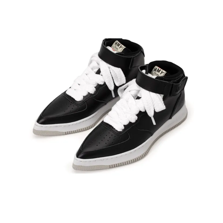 MIHARA YASUHIRO Rosie Wear-Resistant Mid-Top Casual Shoes Women's Black White-2