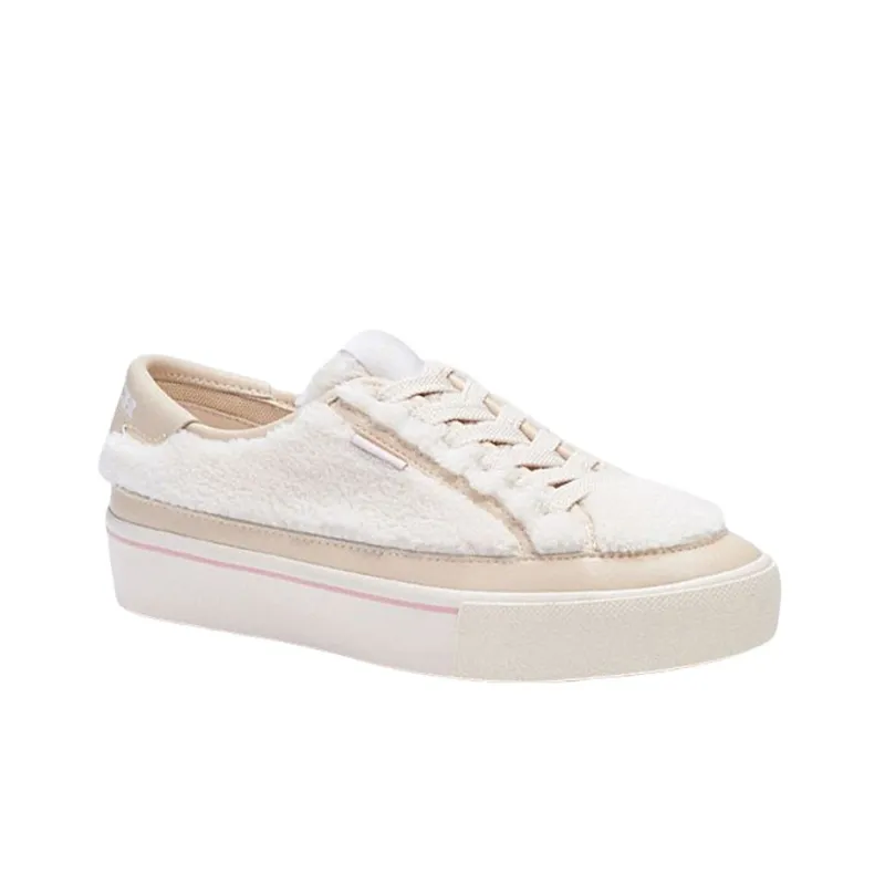 COACH CitySole Low Top Stylish Skateboarding Shoes Women's Beige-2