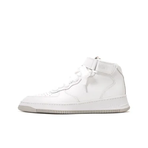 MIHARA YASUHIRO Myne Skateboard Shoes Women's Mid-Top White