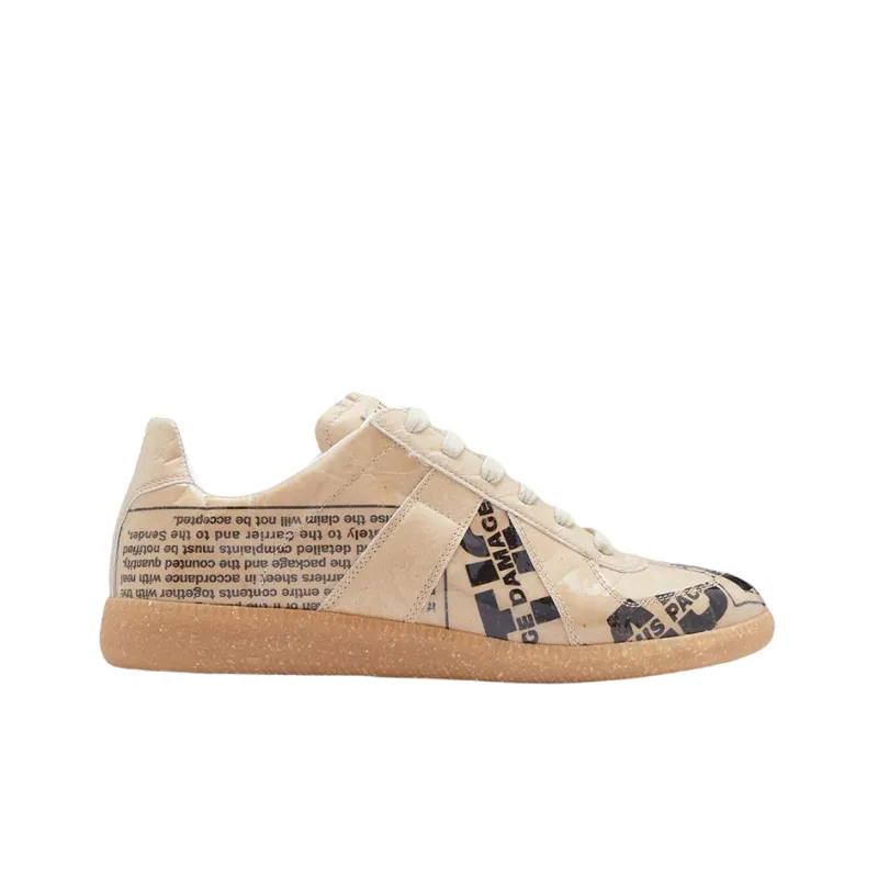 Maison Margiela Replica Low Top Stylish Skateboarding Shoes Men's Beige-1