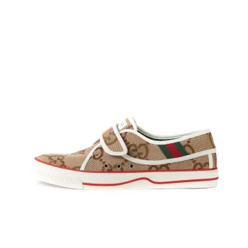 GUCCI Women's Tennis 1977 Velcro 'Jumbo Gg Beige' Women's