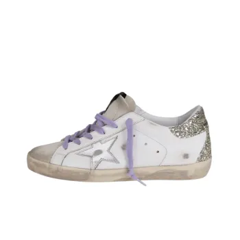 Golden Goose Super Star Stylish Skateboarding Shoes Women's White