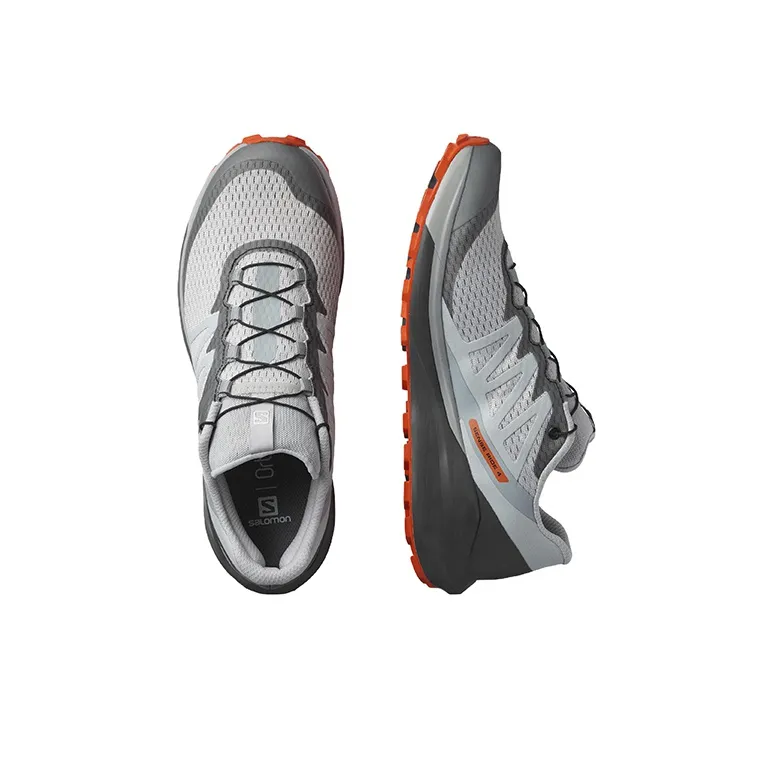 SALOMON Sense Ride 4 Abrasion Resistant Low Top Casual Running Shoes Men's Gray-3
