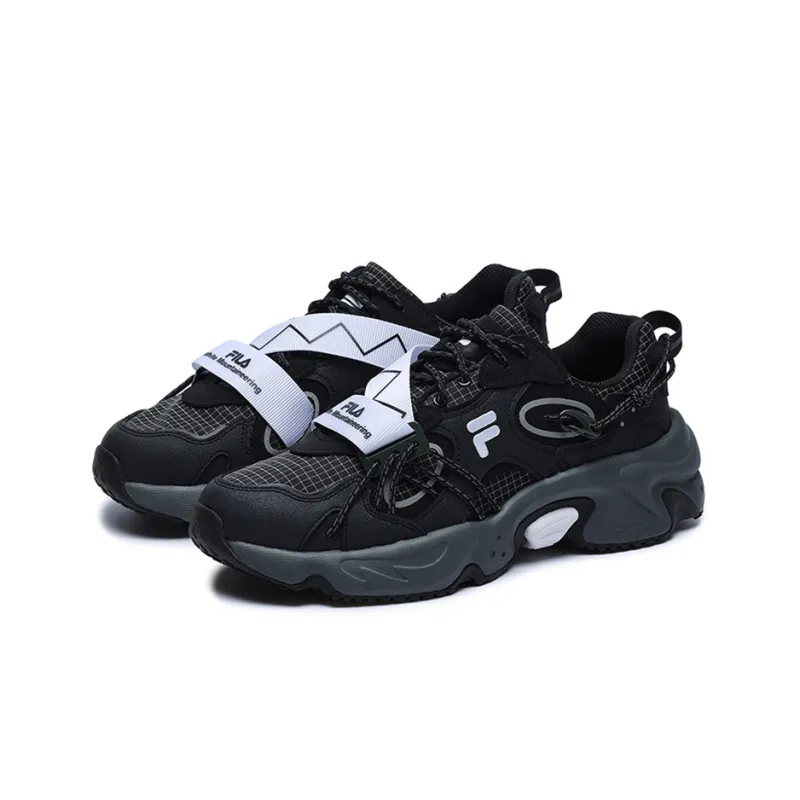 FILA FUSION X White Mountaineering Raccoon Shoes 'Black'-1