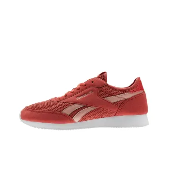 Reebok Classic Jogger 1 Anti-Slip And Wear-Resistant Breathable Low-Top Running Shoes Women's Brick Red