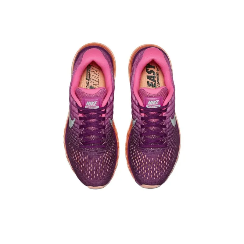 Nike Air Max 2017 Bright Grape Fire Pink Women's-3