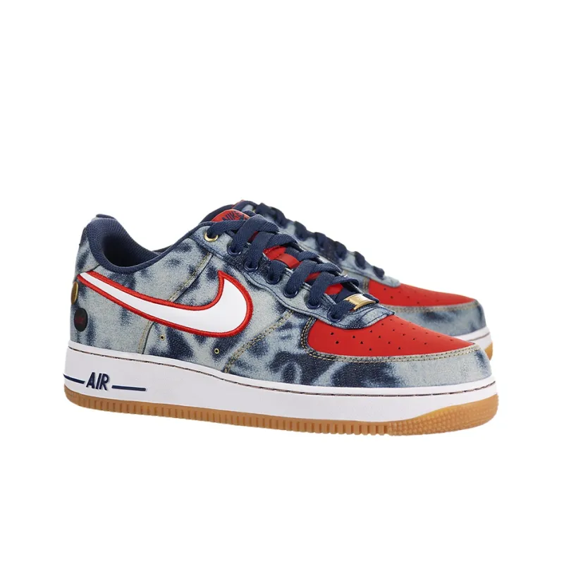 Nike Air Force 1 Low Acid Washed Denim-1