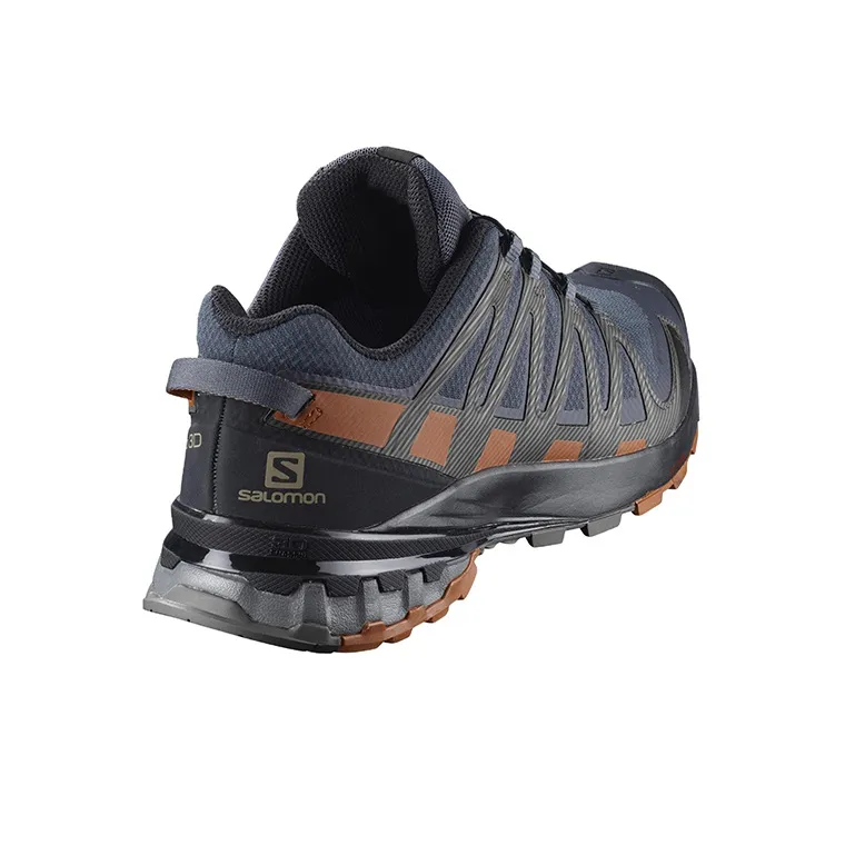 SALOMON XA Pro 3D V8 Abrasion Resistant Breathable Support Low Top Trail Running Shoes Men's Black Gray-3