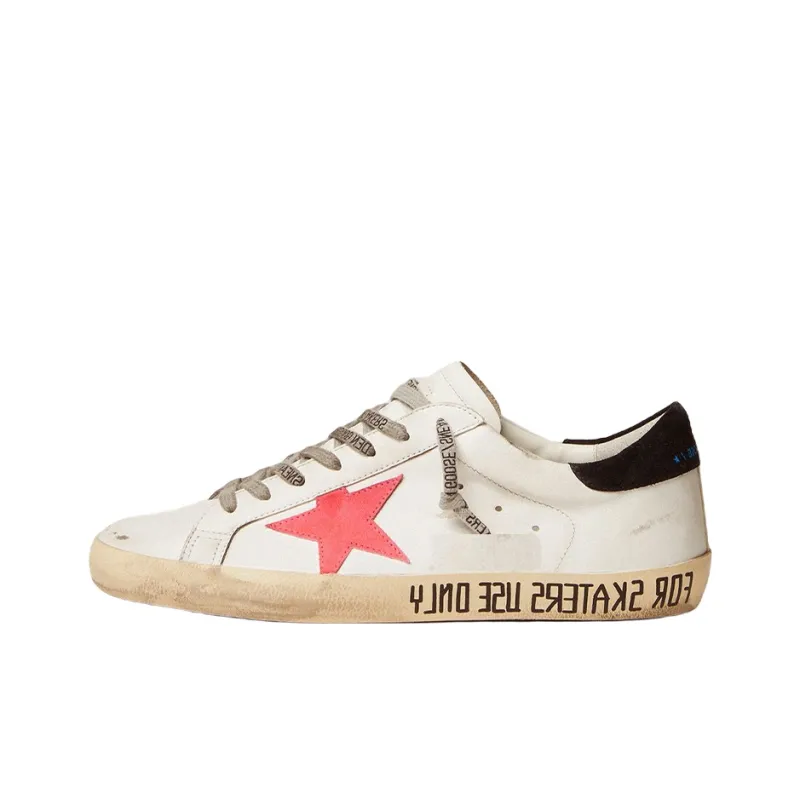 Golden Goose Super Star Stylish Skateboarding Shoes Men's White-0