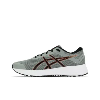 Asics Patriot 12 Anti-Slip And Wear-Resistant Breathable Low-Top Running Shoes Men's Gray Black