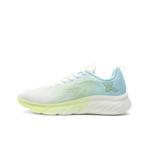 XTEP Running Shoes Men Low-Top Sail White/Jelly Green