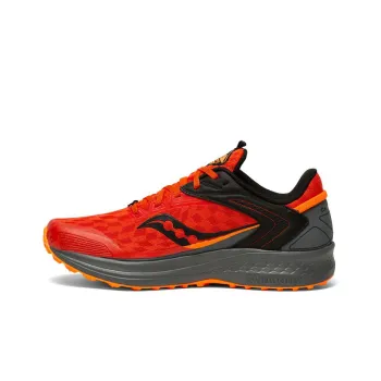 Saucony Canyon TR 2 Low-Top Running Shoes Men's Red Gray