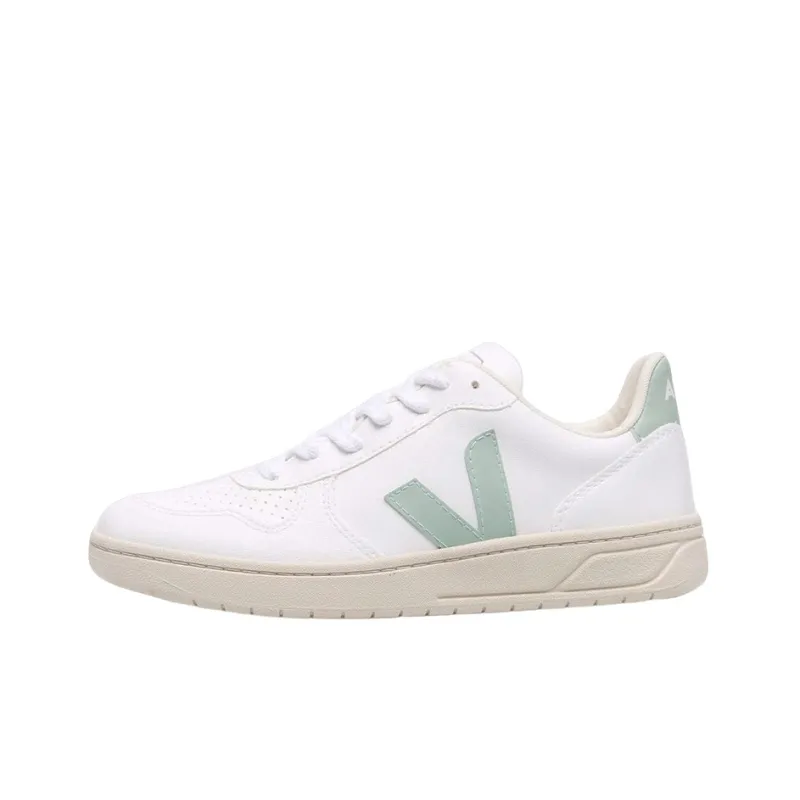 VEJA V 10 Lace Up 'White Matcha'-0