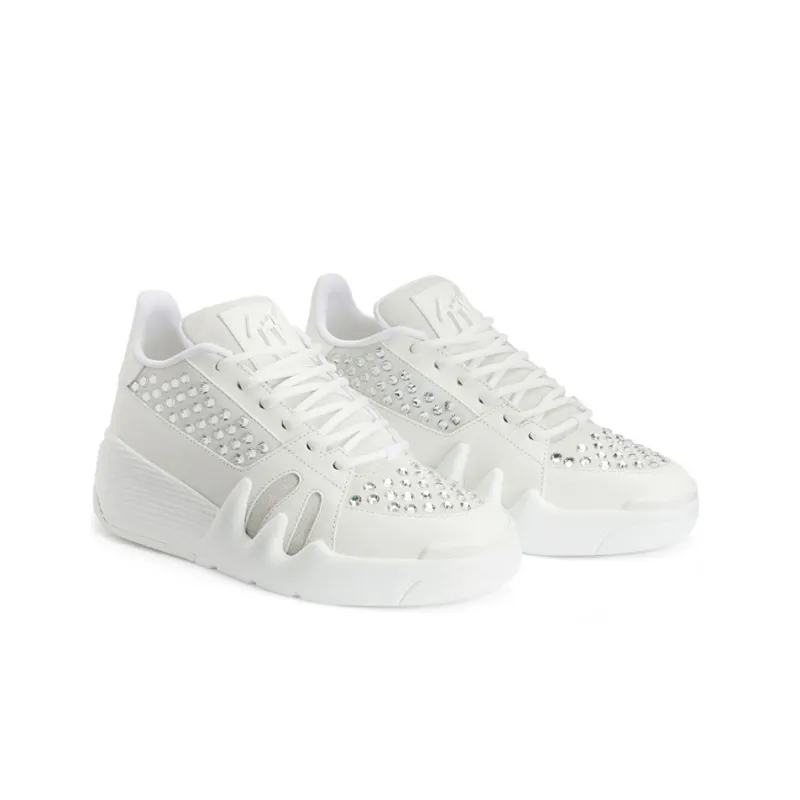 Giuseppe Zanotti/GZ Talon Low-Top Stylish Skateboarding Shoes Women's White-2