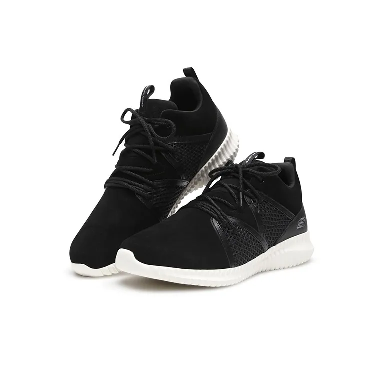 Skechers Elite Flex Casual Shoes Men Low-Top Black-2