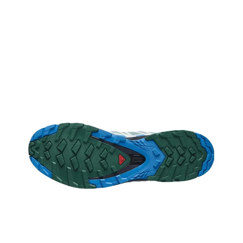 SALOMON XA Pro 3D V8 Wear Resistant Impact Resistant Lightweight Low Top Running Shoes Men's Black Gray Blue-3