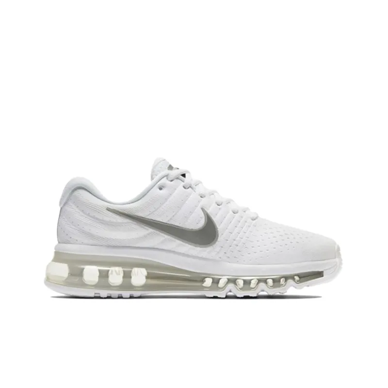 Nike Air Max 2017 'White Metallic Silver' Gs-1