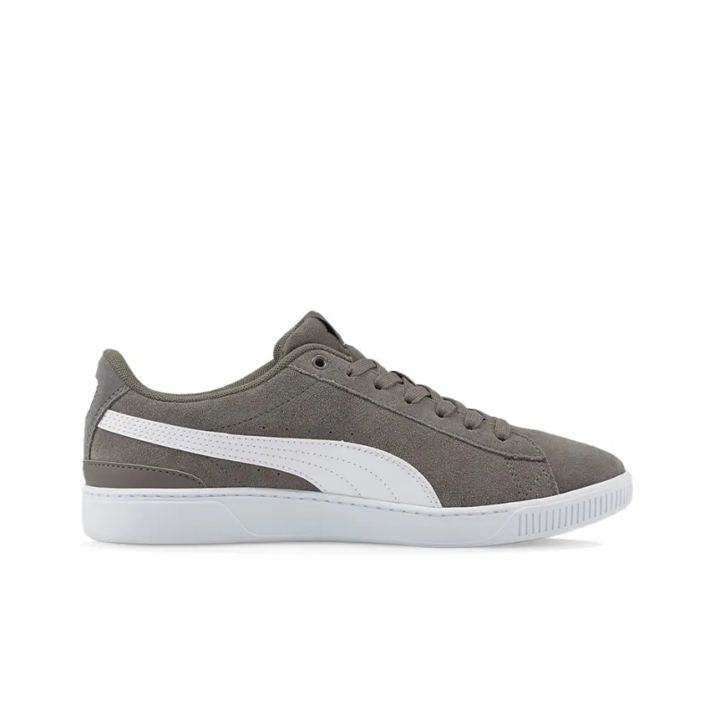 PUMA Vikky Skateboard Shoes Women's Low Top Gray/White-1