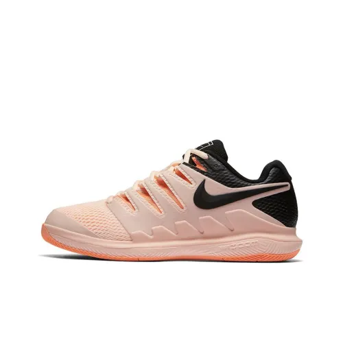 Nike Air Zoom Vapor X Tennis Shoes Women's Low-Top Pink/Black