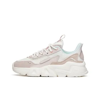 Anta Life Collection Cushioning, Slip Resistant, And Abrasion Resistant Low Top Casual Shoes Women's Gray White Blue