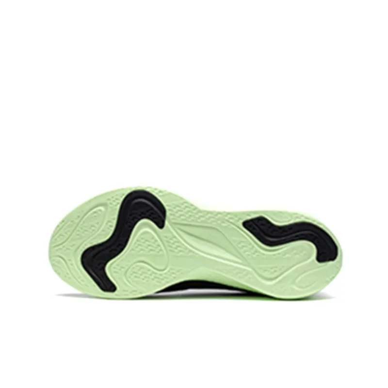 XTEP To Light 6.0 Running Shoes Men Low Top Black/Jelly Green-4