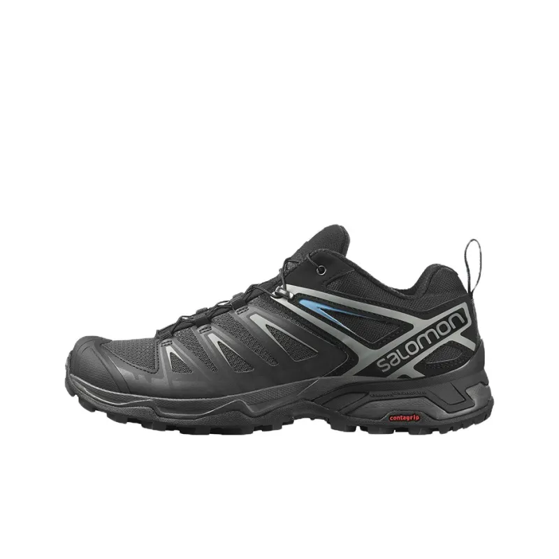 SALOMON X Ultra 3 Hiking / Trekking Shoes Men Low-Top Black-0