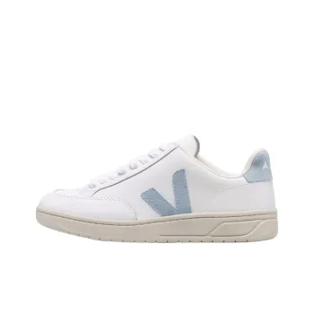 VEJA V 12 Leather 'Extra White Steel'