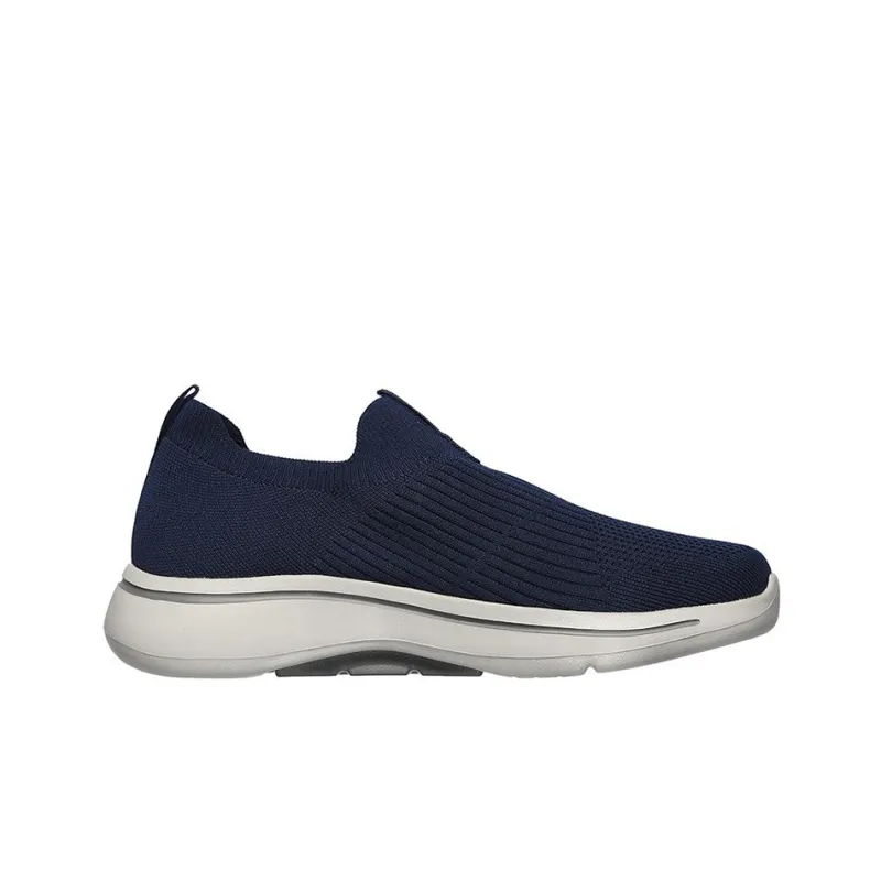 Skechers Go Walk Arch Fit Cushioning, Slip Resistant, Abrasion Resistant, Breathable Low Top Casual Shoes Men's Marine-1