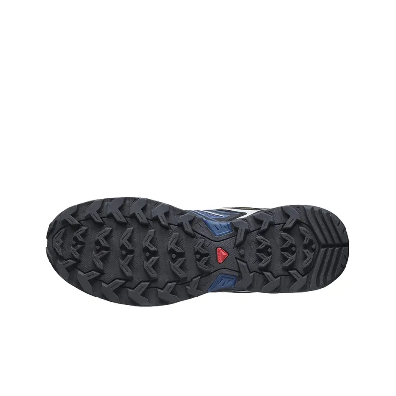 SALOMON X Ultra 3 Hiking / Trekking Shoes Men Low-Top Black/Blue-4