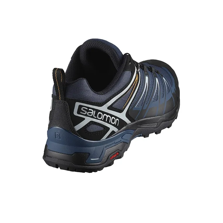 SALOMON X Ultra 3 Hiking / Trekking Shoes Men Low-Top Black/Blue-3