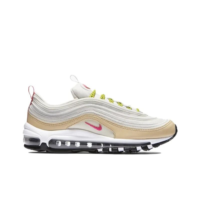 Nike Air Max 97 Light Bone Deadly Pink Women's-1