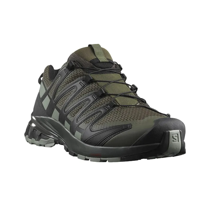 SALOMON XA Pro 3D V8 Running Shoes Men Low-Top Black/Green-1